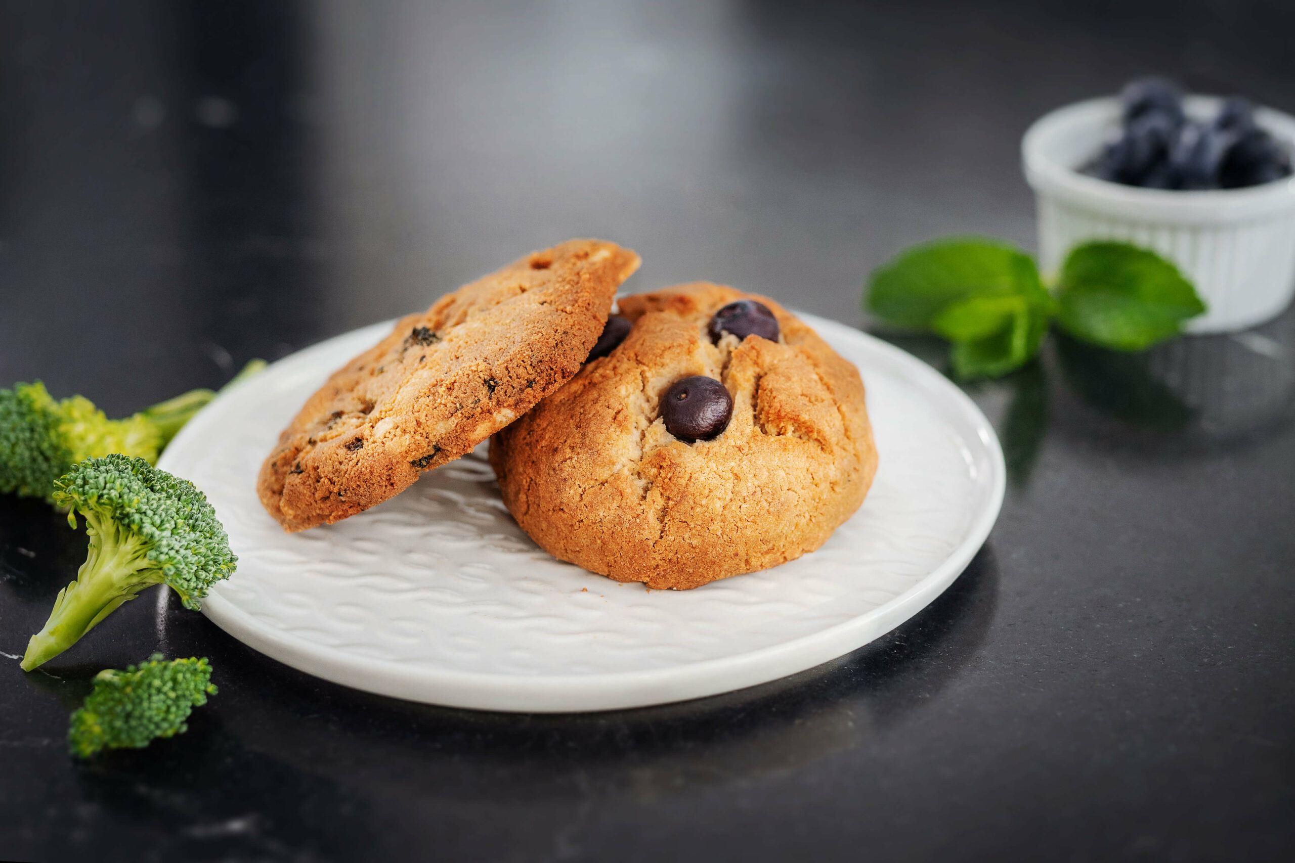 Bułeczki keto z jagodami