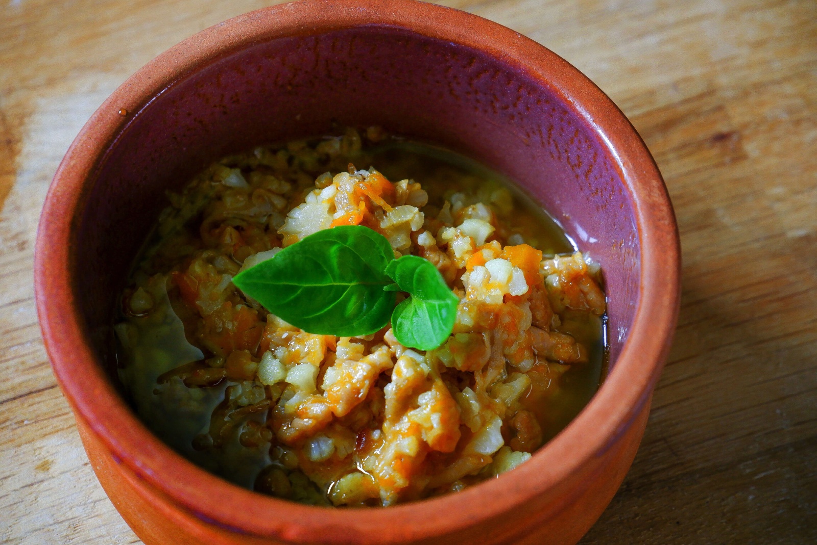 Risotto z kalafiora z indykiem