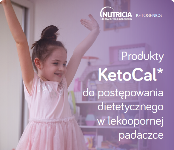 Produkty KetoCal do postępowania dietetycznego w lekoopornej padaczce